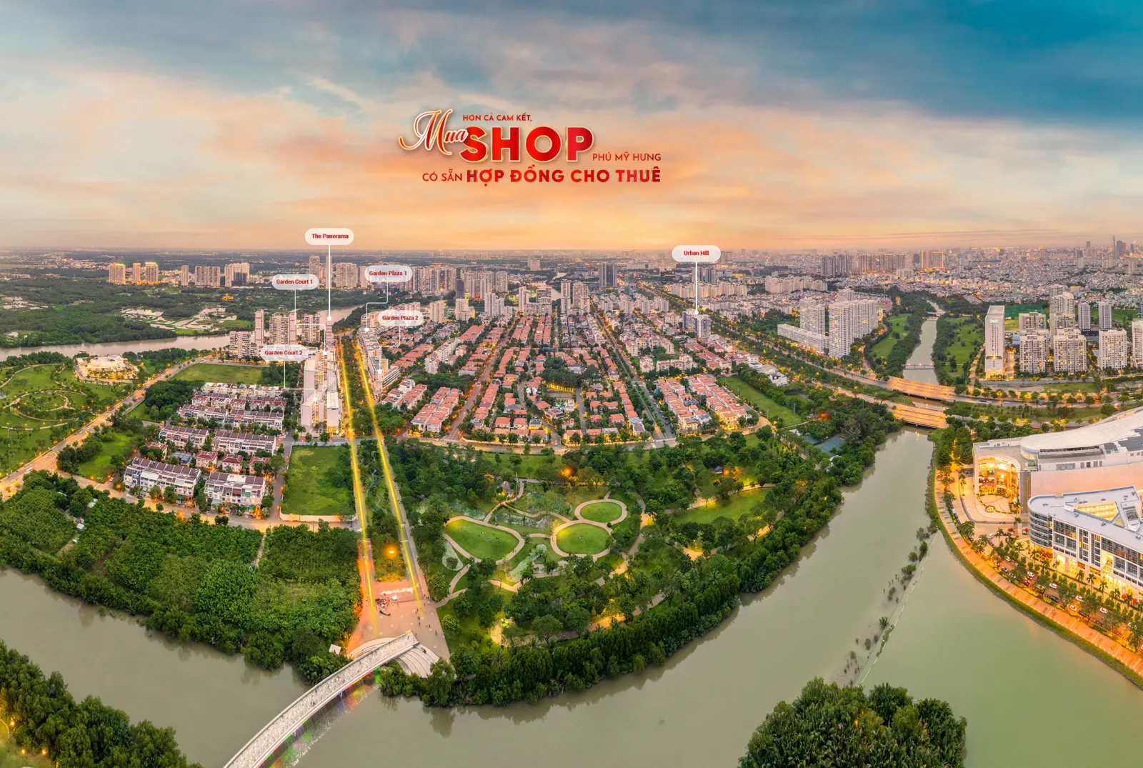 Phối cảnh Shop Phú Mỹ Hưng