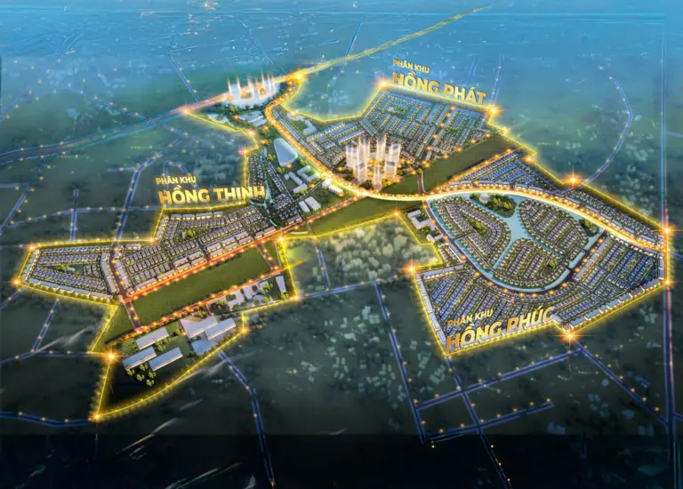 Phối cảnh Hồng Hạc City